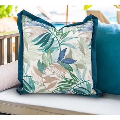 Allan Andrews Indoor/Outdoor 20" Square Printed Accent Throw Pillow Collection