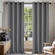 preview thumbnail 14 of 93, Deconovo Grommet Living Room Room Darkening Curtains (2 Panel) 42W x 45L - Gray