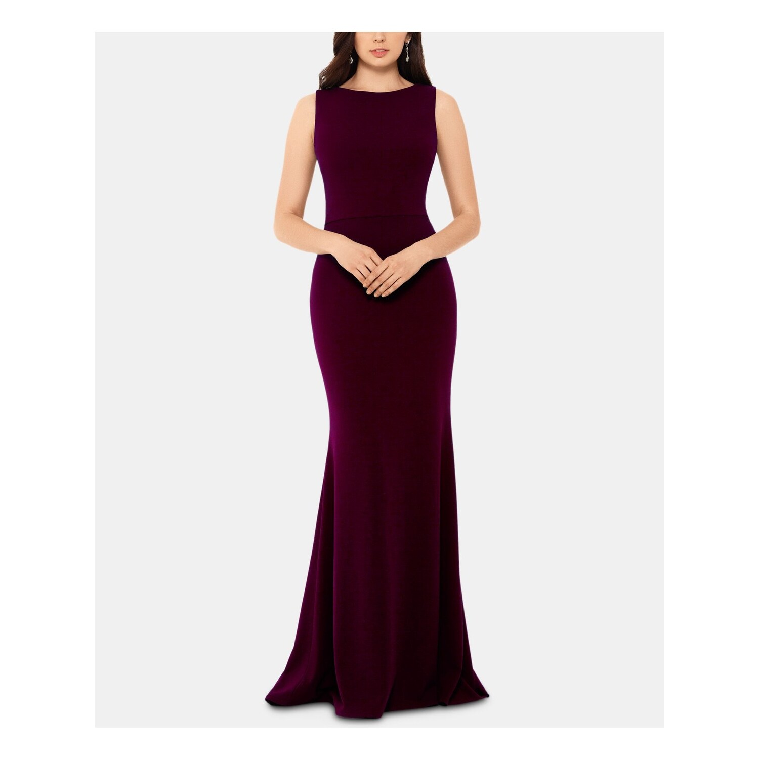 betsy and adam maroon dress