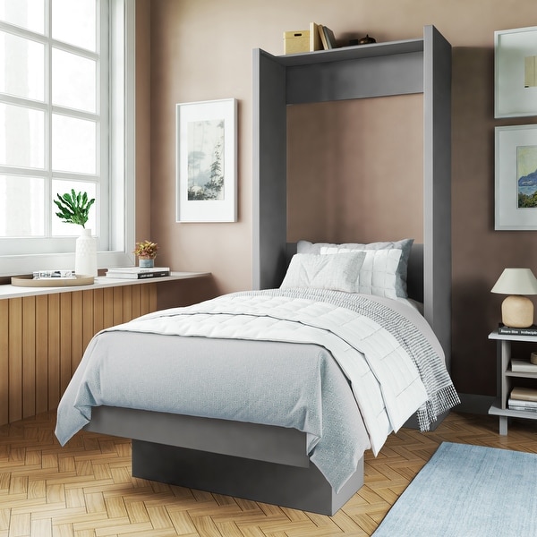 Oakland Living Easy Lift Brazilian Twin Contemporary Murphy Bed