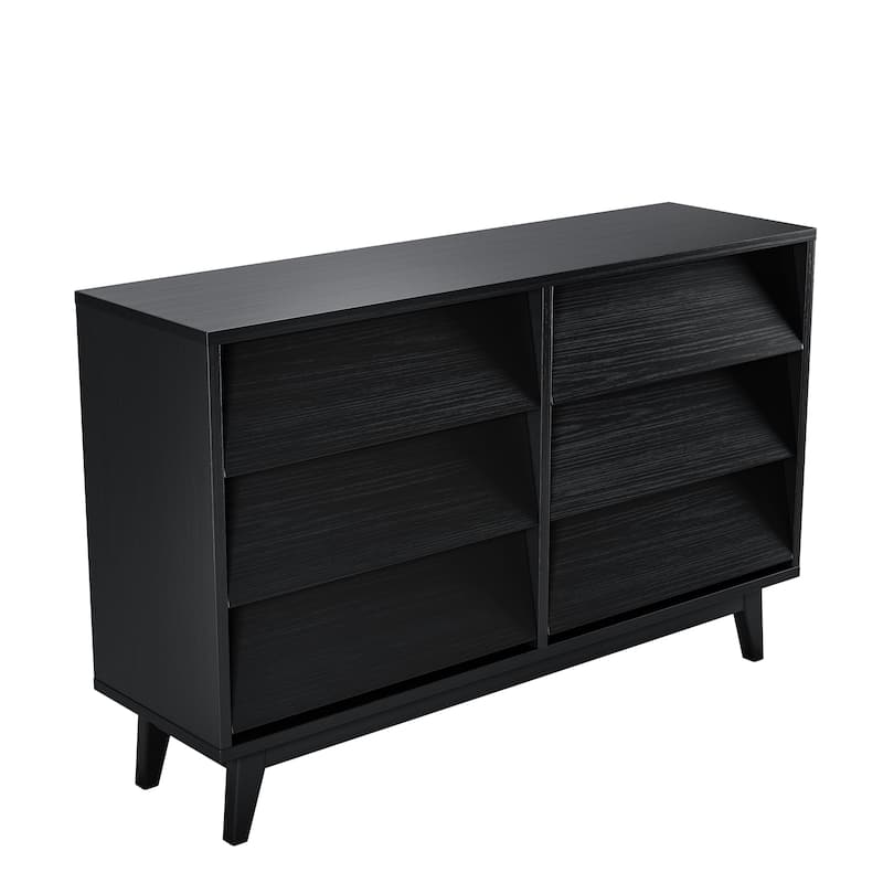 Bedroom Storage Organizer 6 Drawer Dresser, Scratch-Resistant with Hidden Drawer Pulls