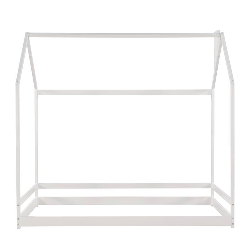 Twin Size House Bed Wood Bed