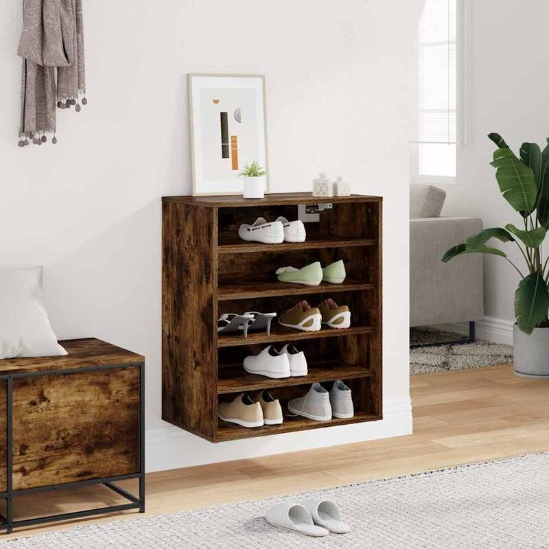 vidaXL Shoe Cabinet Engineered wood Medium Shoe Cabinet
