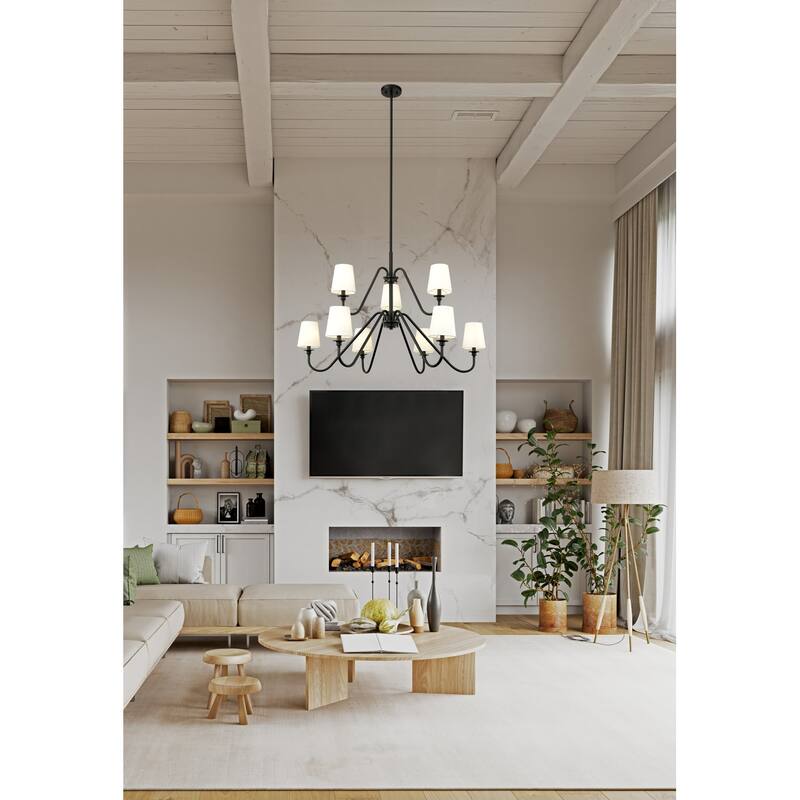 Z-Lite 7509-9-46 Gianna 9 Light 46" Wide Chandelier