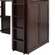 preview thumbnail 51 of 52, Multi-Functional Twin/Full Size Loft Bed with Drawers, Desk, Wardrobe - Space-Saving Study Area