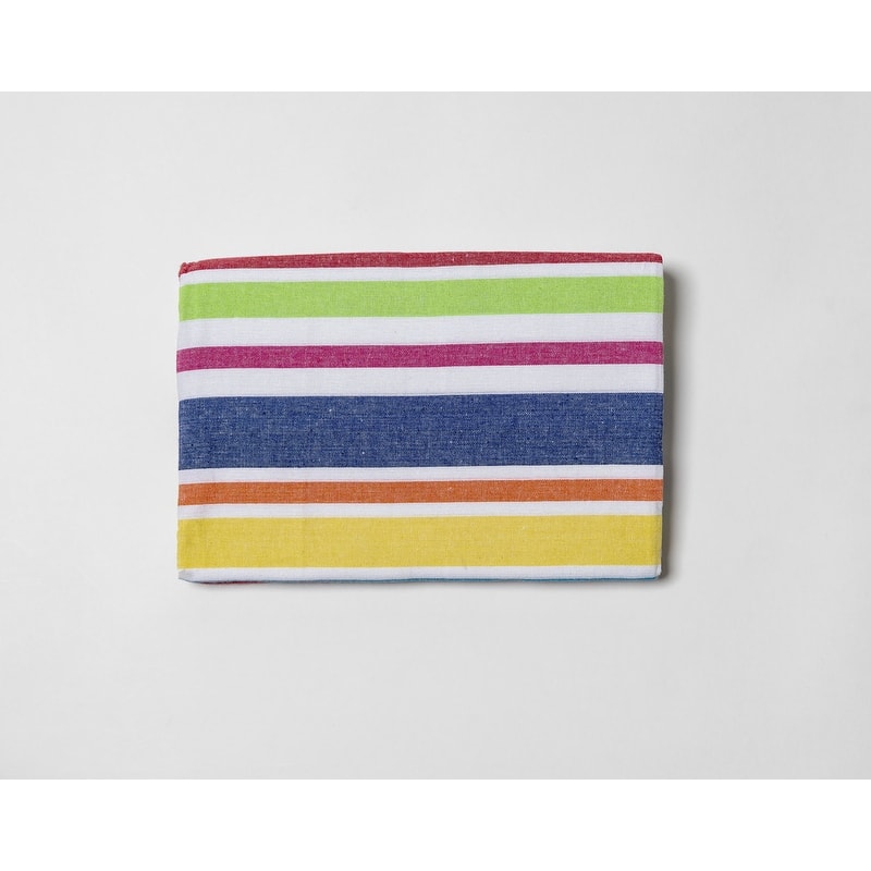 Festival Stripe 100 Cotton Tablecloth