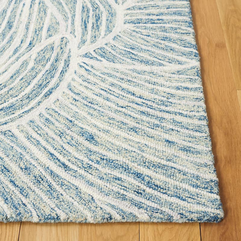 SAFAVIEH Handmade Metro Madlene Abstract Floral Wool Rug