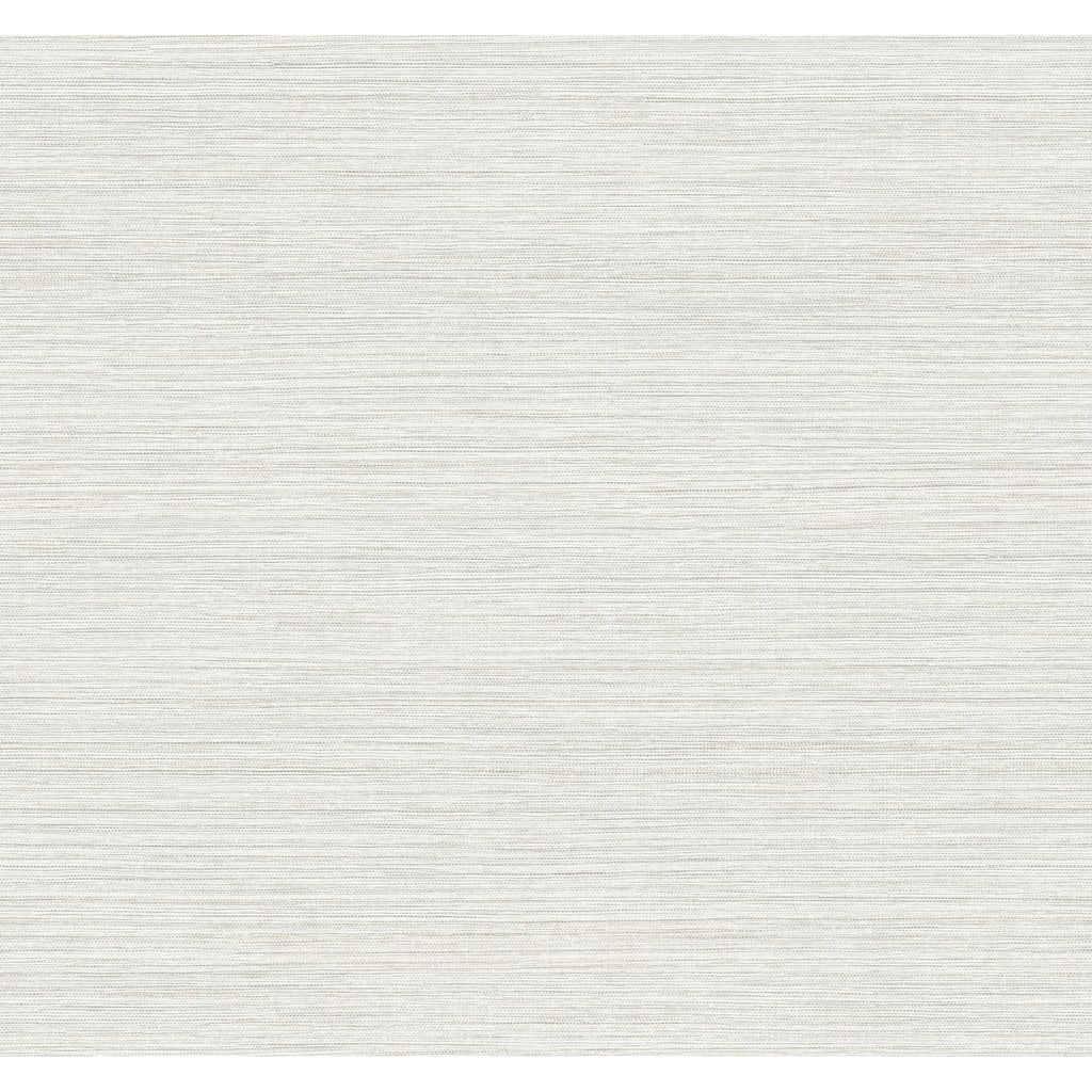 York Wallcoverings Mystic Off-White Faux Grasscloth Wallpaper - 324 x 27