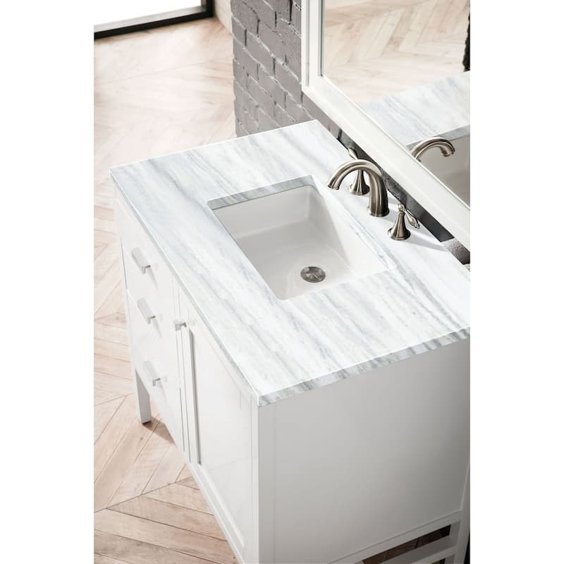 James Martin Vanities Addison 36" Single Basin Hardwood Vanity Set