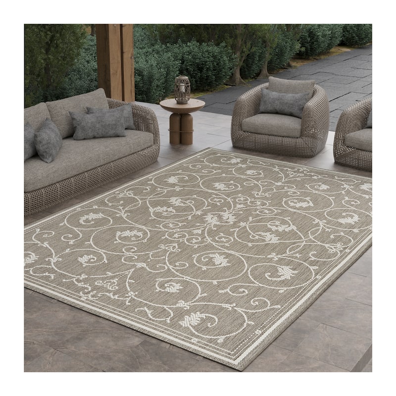 Dream Decor Rugs Pergola Savannah Indoor Outdoor Area Rug