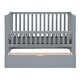 preview thumbnail 71 of 74, Convertible Crib/Full Size Bed with Drawers and 3 Height Options, Crib Only/Bed Rails and Slats for Full Size Bed