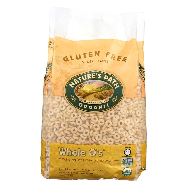 Nature's Path Organic Whole O's Cereal - Case of 6 - 26.4 oz.