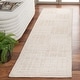 preview thumbnail 85 of 92, SAFAVIEH Handmade Abstract Yousra Checkered Wool Rug 2'3" x 7' Runner - Light Brown/Ivory - Runner
