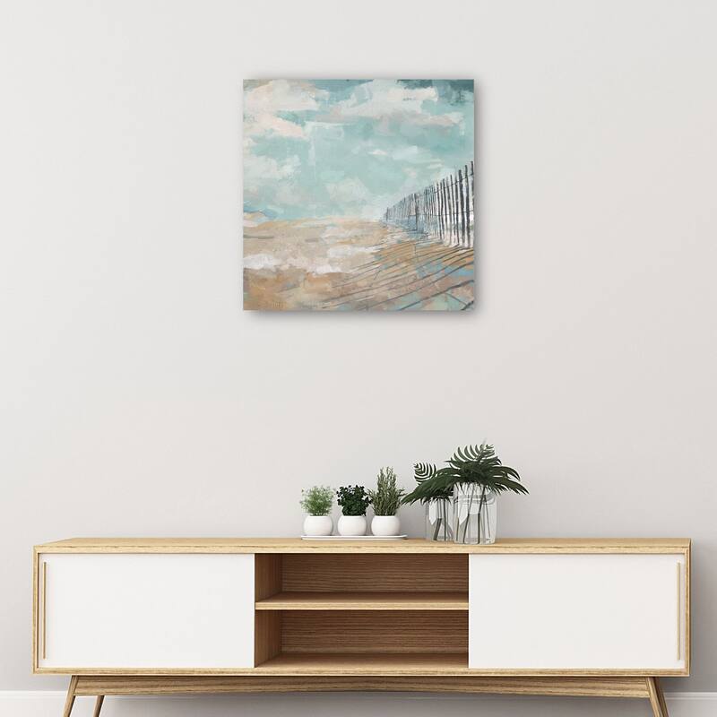 Coastal Shadows By Studio Arts Canvas Art Print