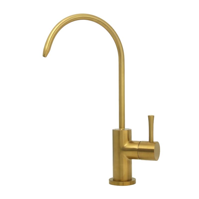 One-Handle Drinking Water Faucet-5 Years Warranty - Brushed Gold