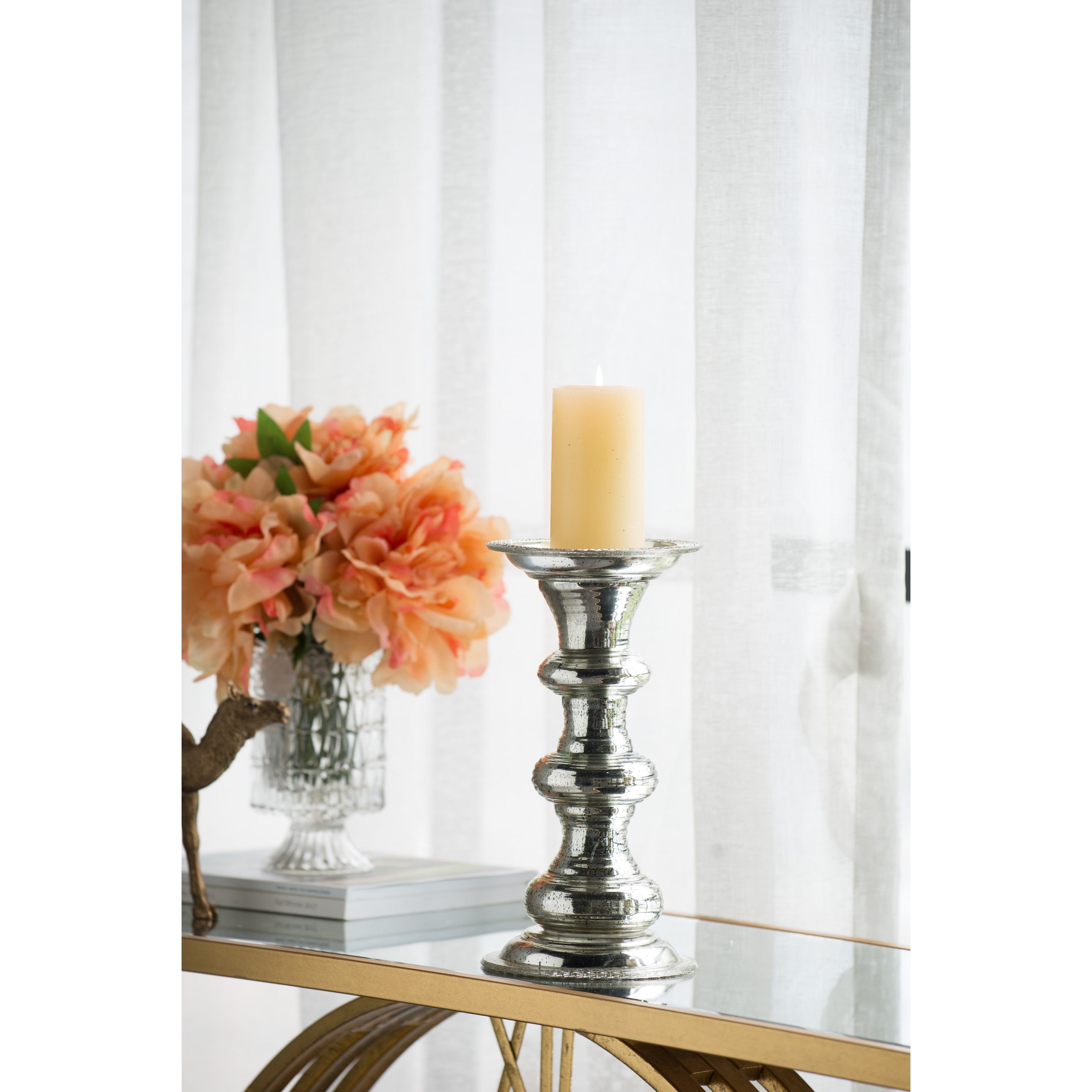 D6.1x11.8" Pillar Candle Holder