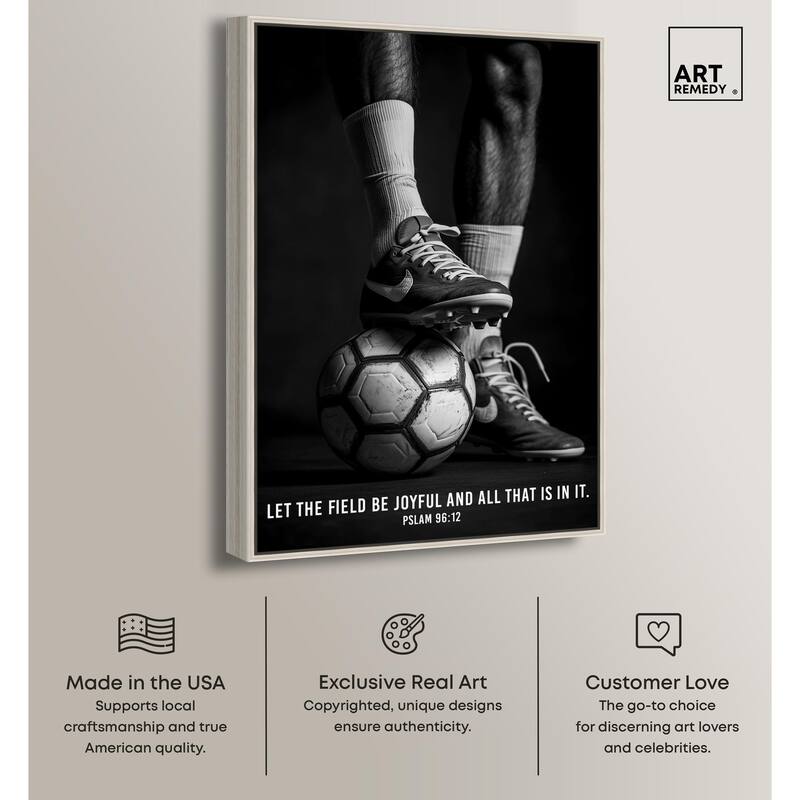 Let the Field be Joyful Canvas by Art Remedy