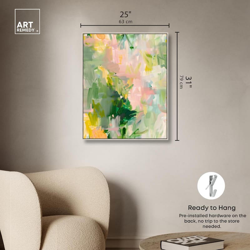 Quantum Hues II Canvas by Art Remedy