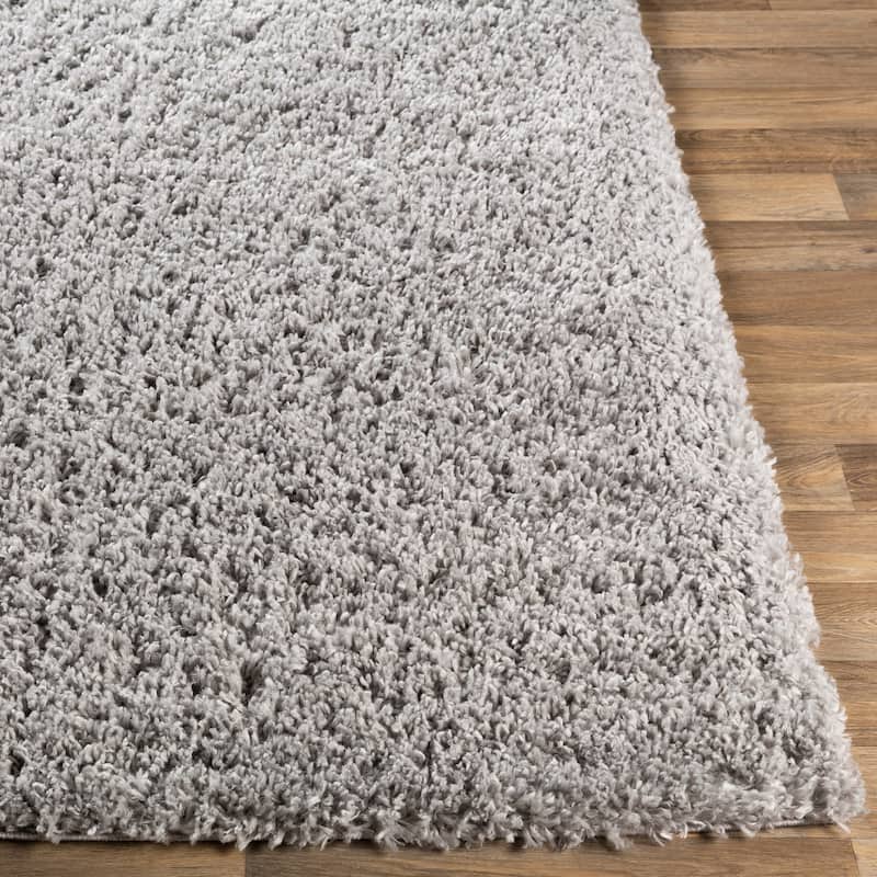 Livabliss Penny Solid Shag Area Rug