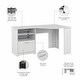 preview thumbnail 93 of 108, Bush Furniture Wood Corner Desk