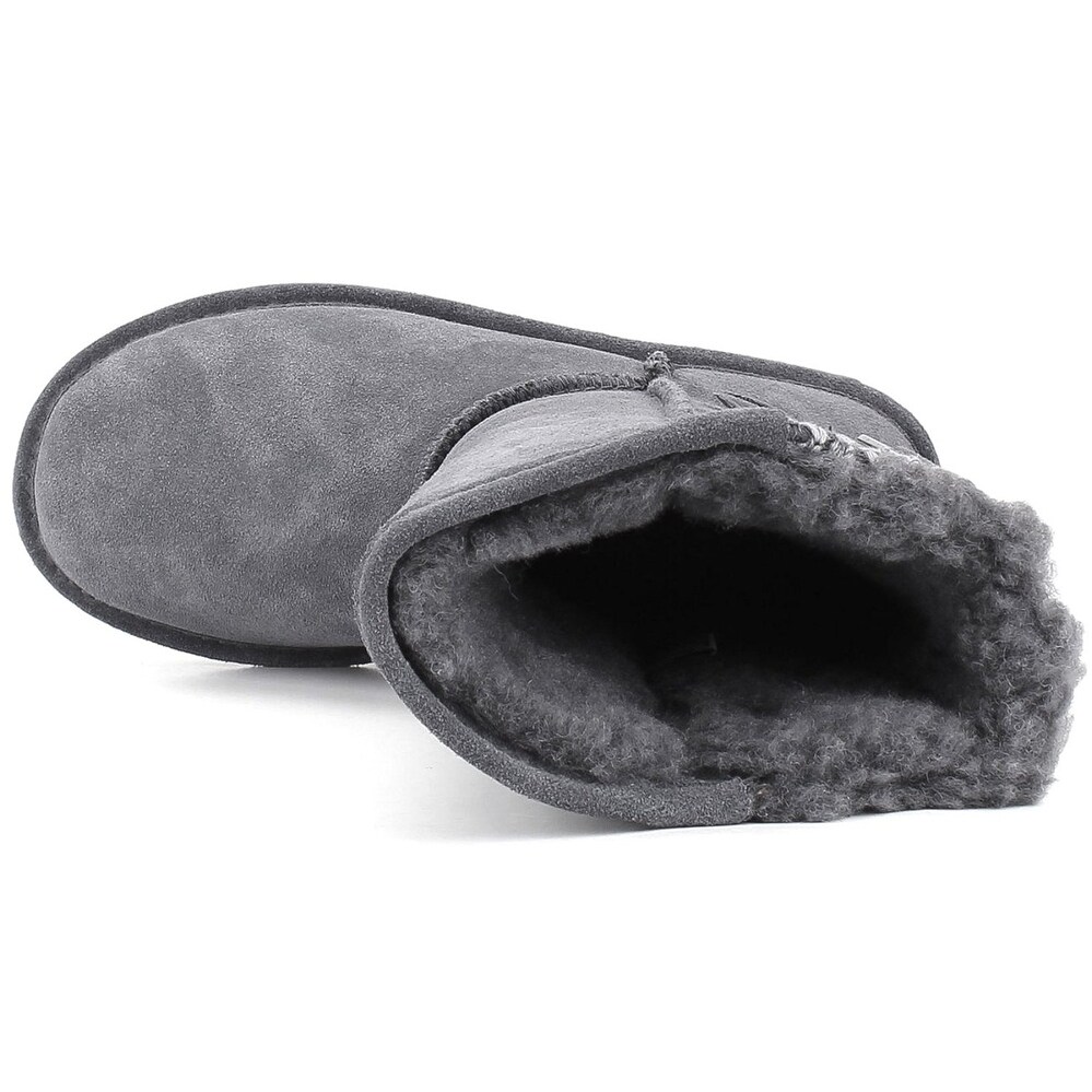 Shop Bearpaw Women S Boshie Winter Boot Charcoal Overstock