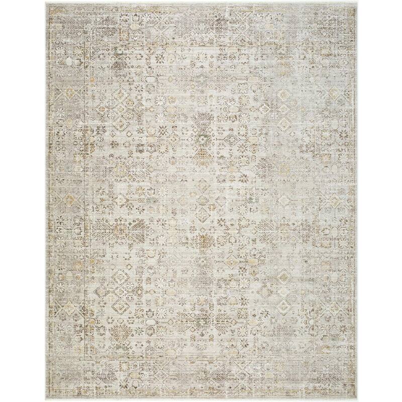 Galey Alix x Livabliss Myrtle Avenue I Vintage Medallion Area Rug