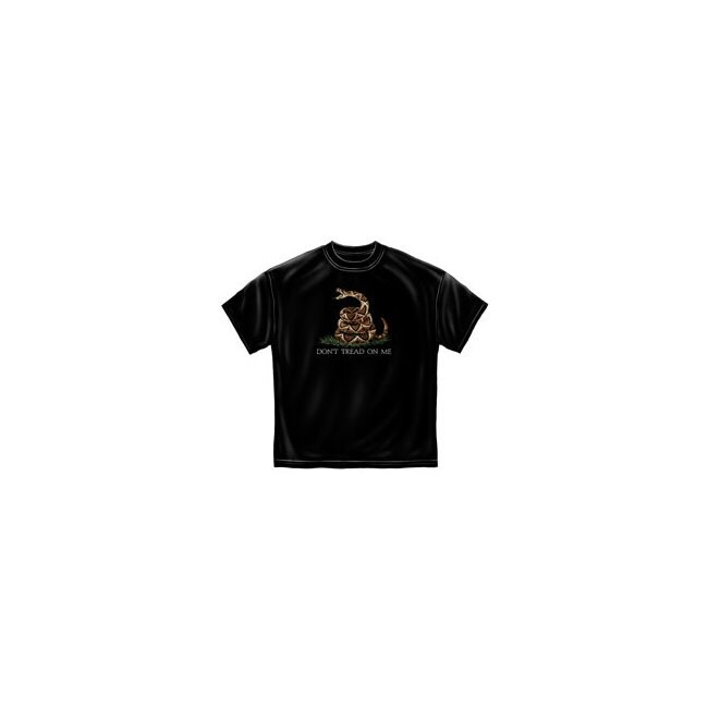 Shop Erazorbits Mm103bxl Dont Tread On Me Design Black T Shirt X