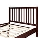 preview thumbnail 36 of 53, Hampton Wooden Platform Bed with Slatted Headboard and Footboard