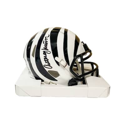 Anthony Munoz Signed Cincinnati Bengals Alternate Speed Mini Helmet