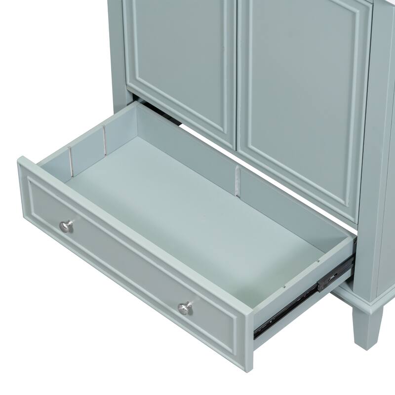 30" Bathroom Vanity with Solid Frame and MDF Board