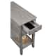 Copper Grove Aubrieta1 Drawer Chairside End Table with Shelves