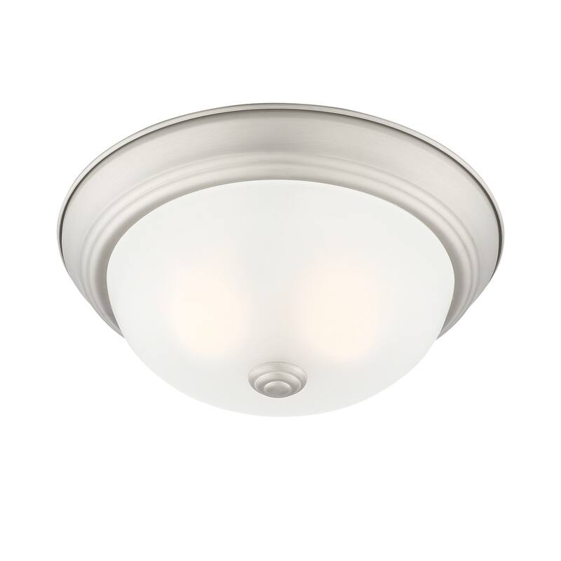 Designers Fountain Decorative Flushmount 2 Light 11" Wide Flush Mount