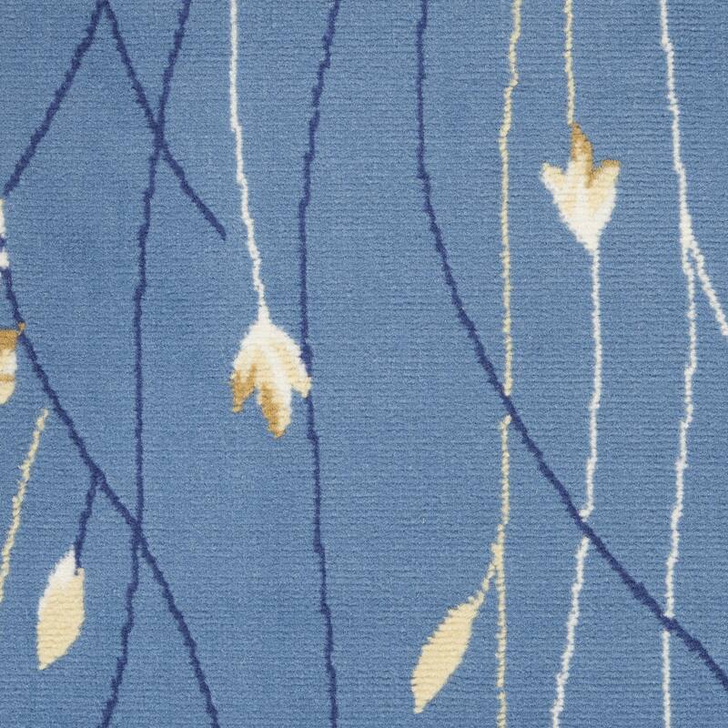 Mafuq Power Loomed Floral Area Rug By HomeRoots - 144' X '27' X '0.5