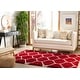 preview thumbnail 79 of 164, SAFAVIEH Hudson Shag Ogee Trellis 2-inch Thick Area Rug
