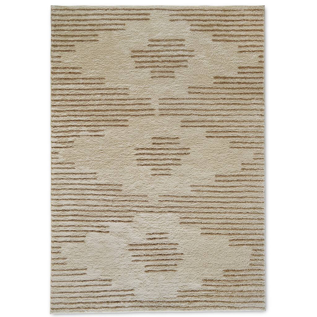 Casablanca Collection, Diamond, Beige, 5'x7'