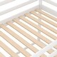 preview thumbnail 17 of 16, Twin over Twin Low Bunk Bed, House Bed Design with Ladder for Imaginative Play, Pine Wood and MDF
