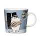 preview thumbnail 5 of 7, Moomin Arabia Mug 10oz Moominmamma & Moominpappa, 2-Piece