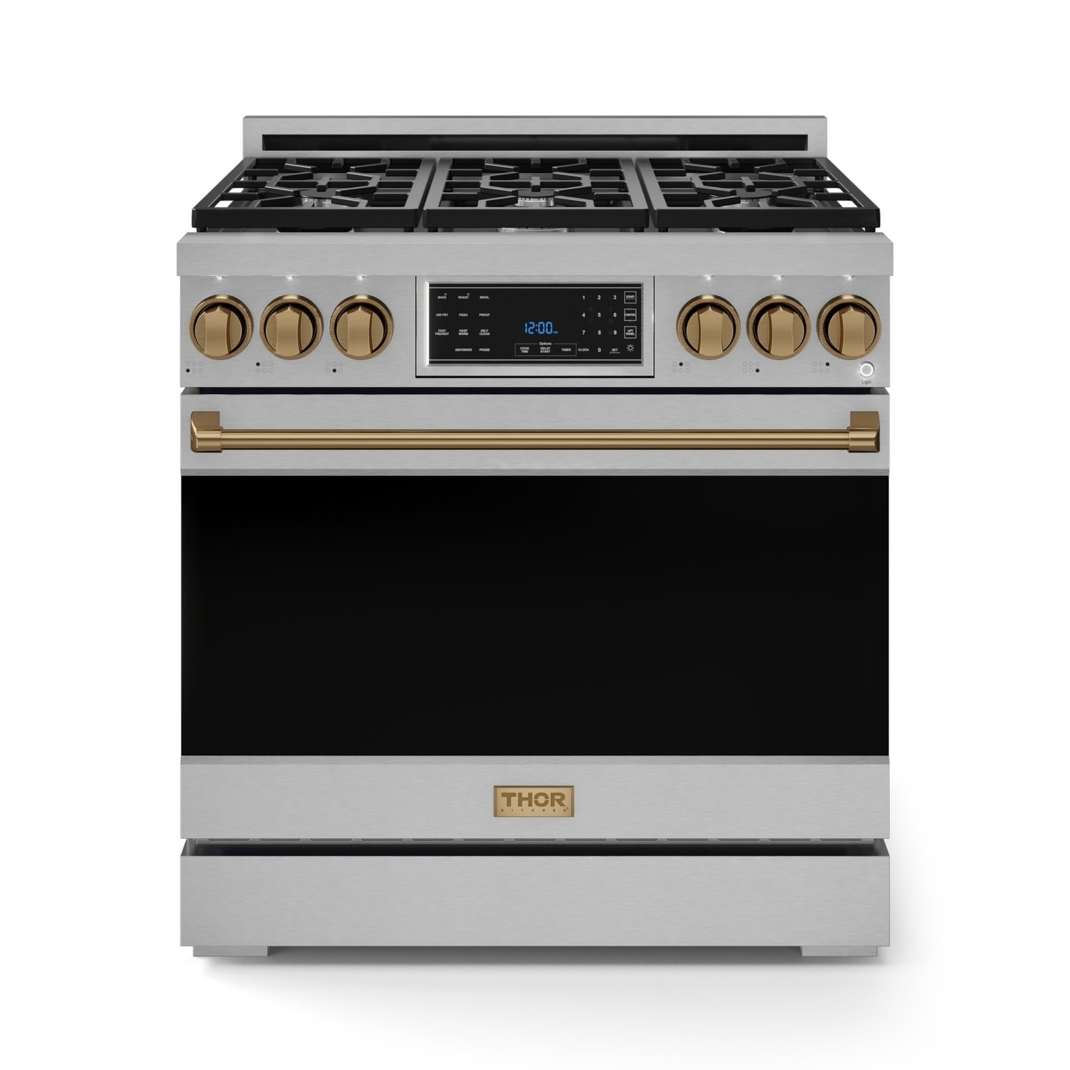 Thor Kitchen RSG36LP Gordon Ramsay 6 Cu. Ft. Free Standing Gas Range