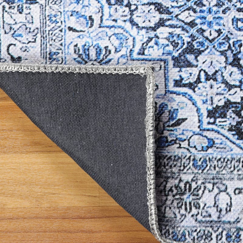 Superior Elodie Bohemian Geometric Floral Medallion Indoor Area Rug
