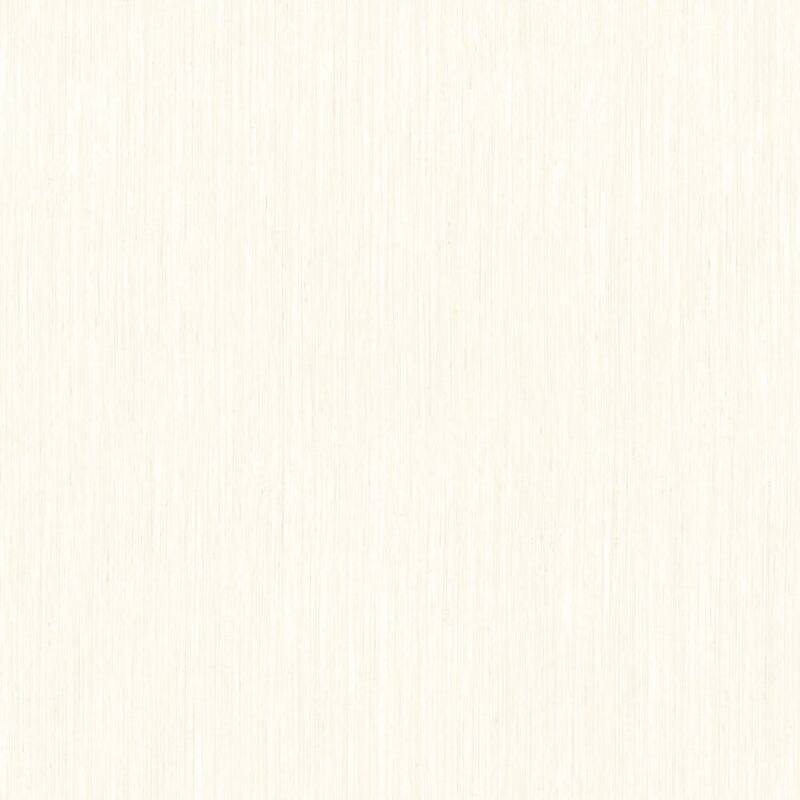 Galerie Wallcoverings Ornamenta Collection Stripe Texture Matte Finish Vinyl on Non-woven Wallpaper Roll - 33-feet long x 21-inches wide - White