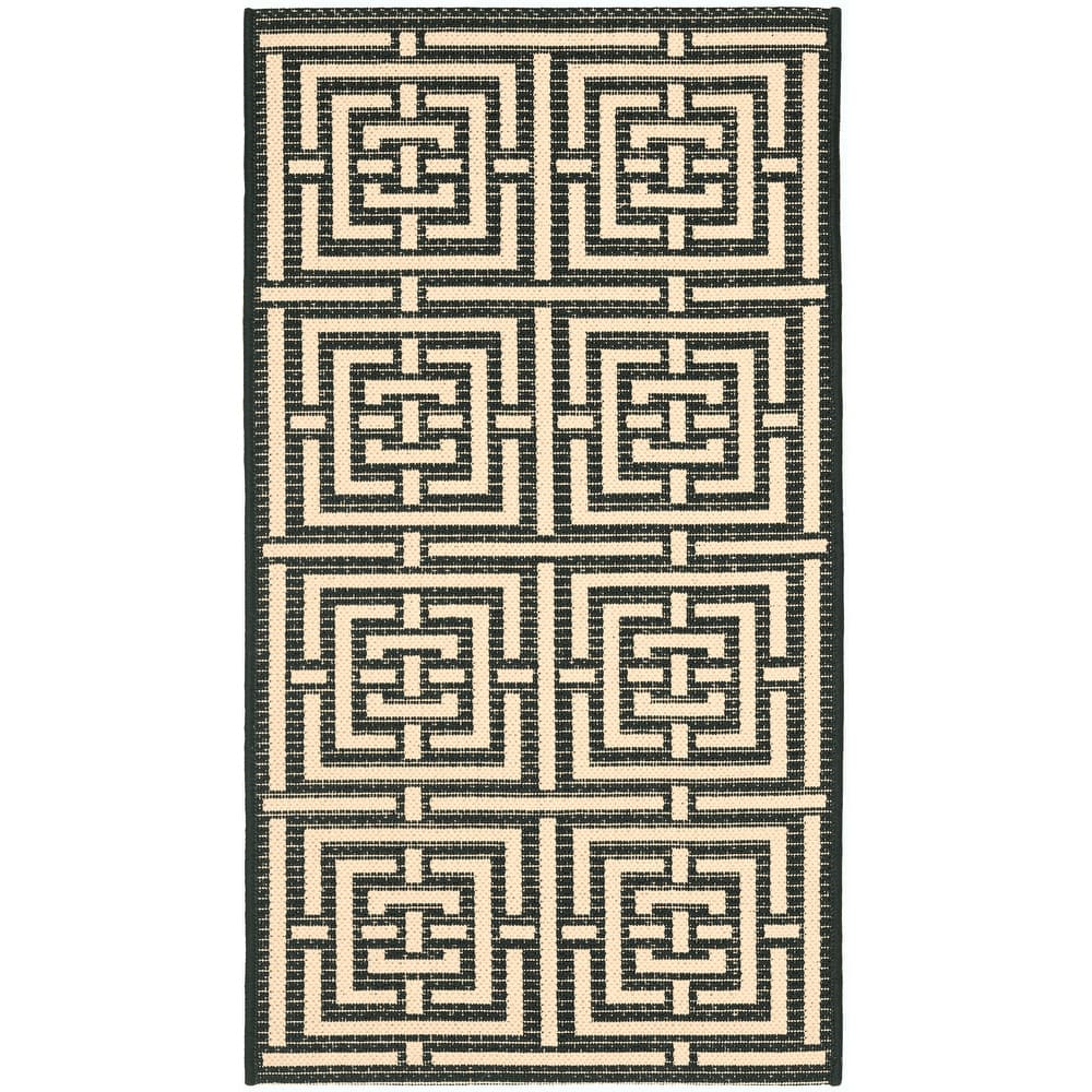 SAFAVIEH Courtyard Errica Indoor/ Outdoor Waterproof Patio Backyard Rug