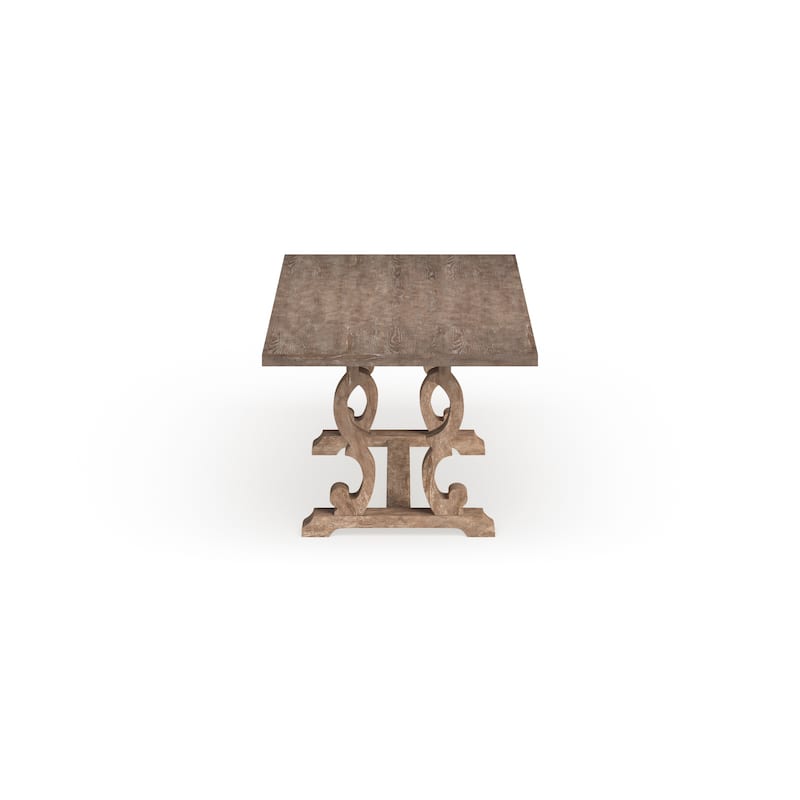The Gray Barn Windswept Rustic 90-inch Wood Expandable Dining Table