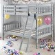 preview thumbnail 9 of 25, Traditional Design Twin over Twin Bunk Bed