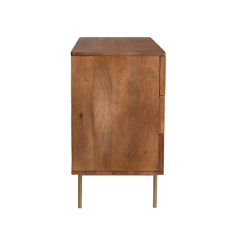 Curtis Solid Wood 6-Drawer Dresser