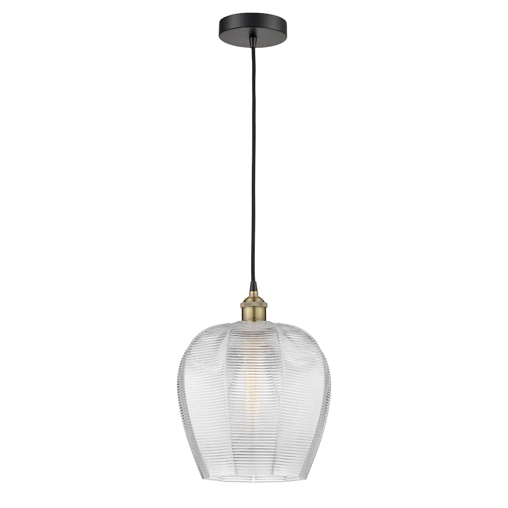 Innovations Lighting Norfolk - 1 Light 12" Cord Hung Mini Pendant.