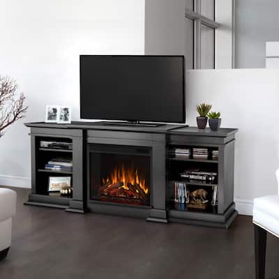 Fresno 72" Media Electric Fireplace by Real Flame