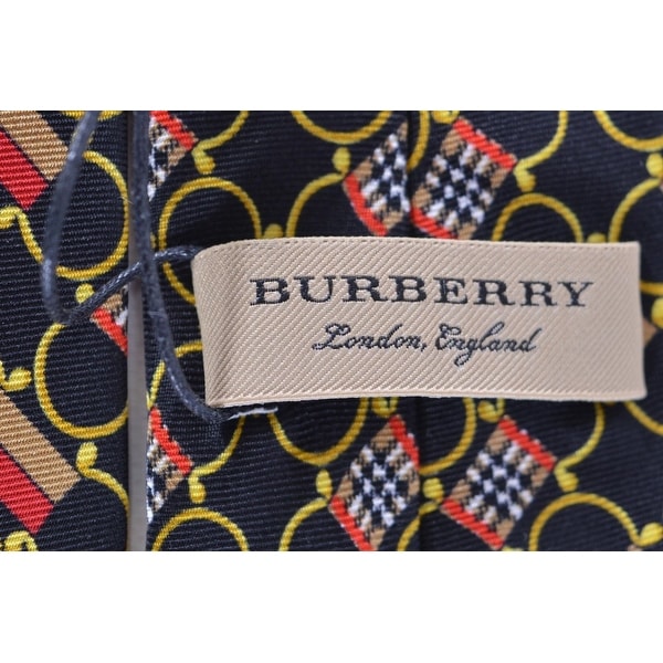 burberry tie yellow