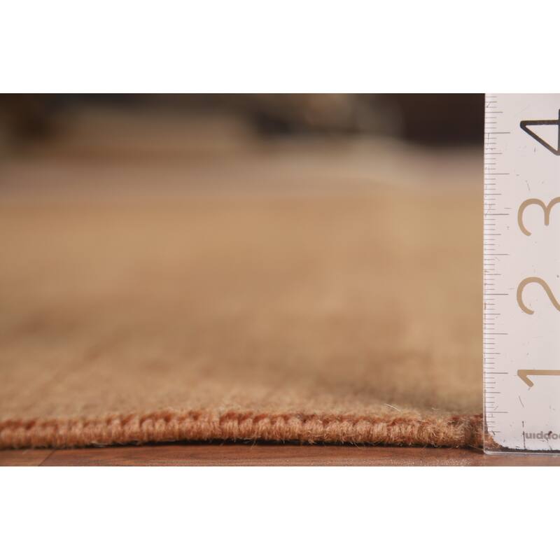 Modern Gabbeh Oriental Area Rug Hand-Knotted Wool Carpet - 5'7"x 7'6"