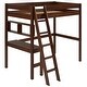 preview thumbnail 12 of 35, Walker Edison Solid Wood Twin Loft Bed with Desk