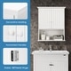 preview thumbnail 6 of 10, Costway Wall Mount Bathroom Cabinet Storage Organizer Medicine Cabinet - see details